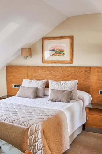 Krevet ili kreveti u jedinici u okviru objekta Hotel San Juan de los Reyes