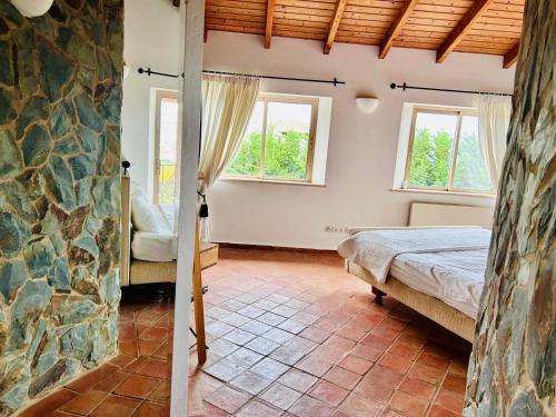Villa with pool sea views and beach access