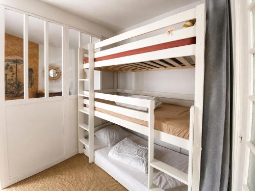 Appart cosy à 50 m de la plage & Remblai - 7 pers