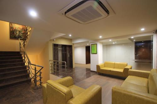 Posezení v ubytování Icon Business Hotel by Bhagini