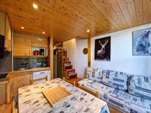 Duplex 2 pièces pour 5 pers. aux Arcs 1800, balcon et Wifi - FR-1-411-47