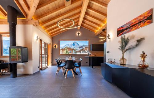 Chalet pour vacances de rêve en famille