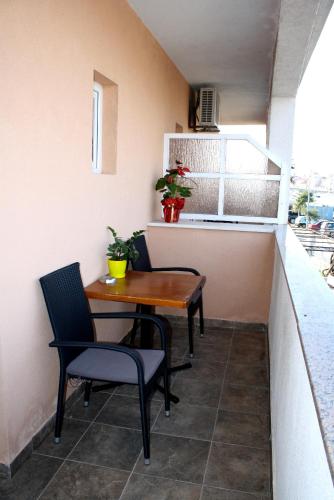 Kuchyň nebo kuchyňský kout v ubytování Apartments Miše