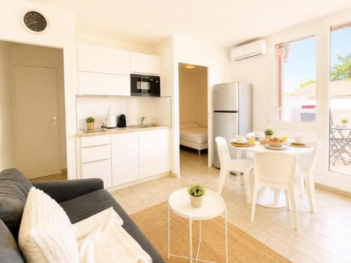 Appartement climatisé avec parking, proche plage