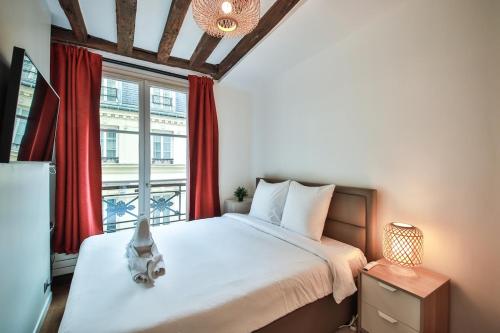 Duplex typiquement parisien#Le Marais#Paris04#2Chambres