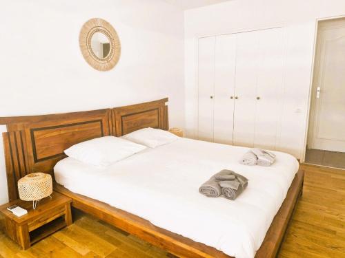 Appartement classé 3 étoiles bord de mer - parking privé