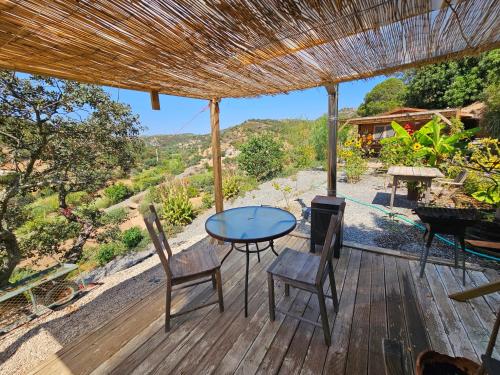Cabin Sleeps 2 with Enclosed Garden