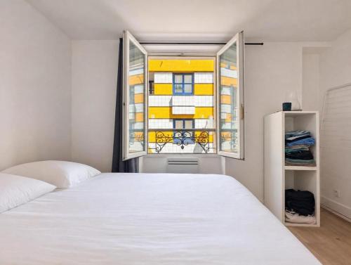 Pied-à-terre cosy entre Italie et BNF - 2 pers
