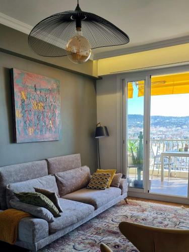 Magnifique appartement vue mer Nice les Baumettes
