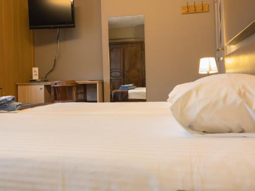 Hotel Villa Escaleにあるベッド
