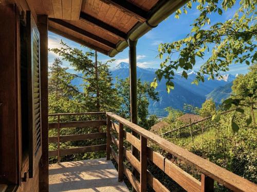 House with Alps view 10 min from Crans-Montana
