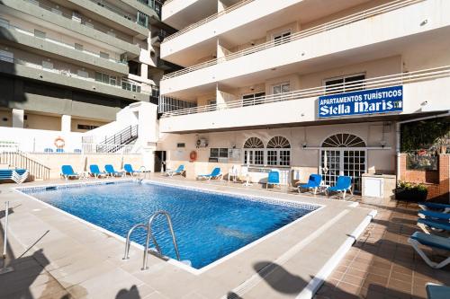 Apartamento Stella Maris en 1º Línea de playa con vistas Mar y AC en Fuengirola Boliches