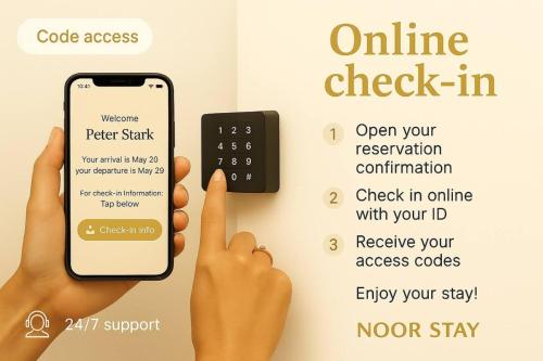 NOOR - Compact City Stay - Free Parking & Near Messe