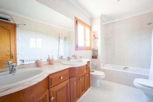 Koupelna v ubytování Villa Bellavista