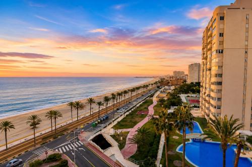 Apartamento Las Lanzas primera línea de playa