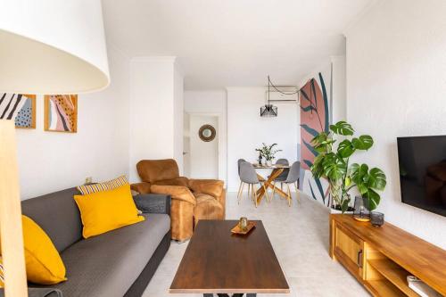 Apartamento con vistas al mar a 1 min. de la playa