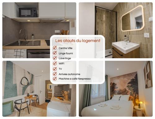 " Le Petit Rond " Clim - Centre Ville - Linge