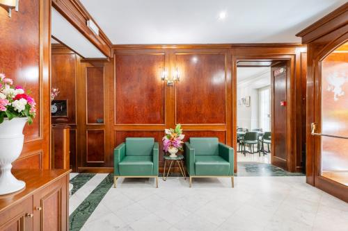 O zonă de relaxare la Hotel Grifo