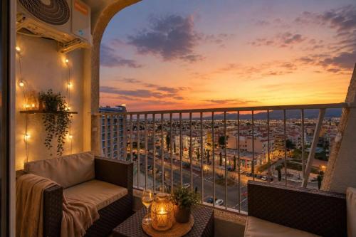 Estudio con jacuzzi y vistas al mar