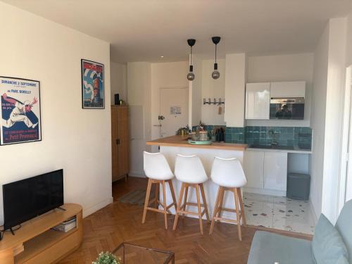Appartement Design et Elégant - Vue sur le Vieux Port, Panier Centre