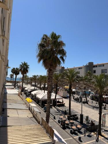 Studio vue mer, Piscine ,Parking, Rochelongue