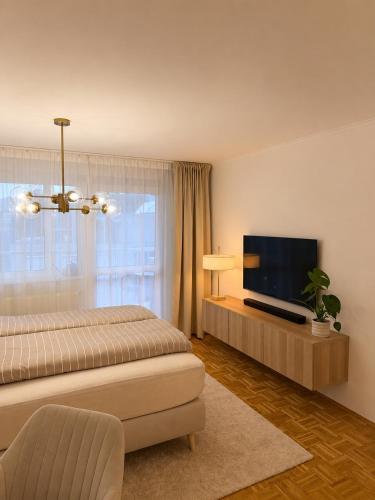 Stylish apartment, Balcony, Schlossberg view