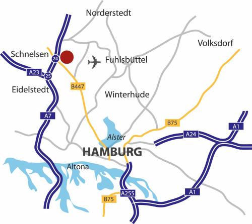 Fotografie z fotogalerie ubytování Hotel Zum Zeppelin Hamburg v Hamburku