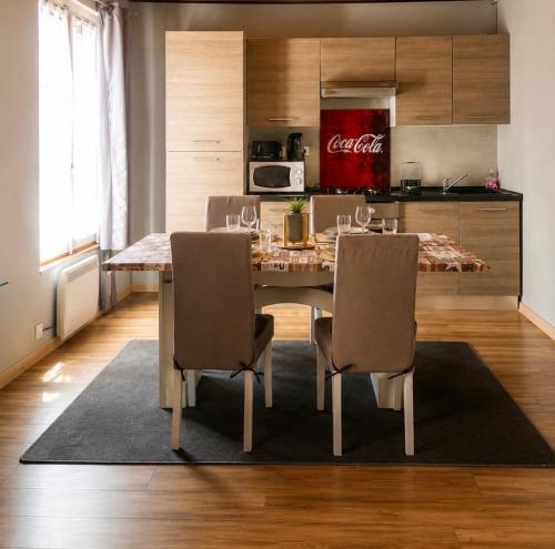 Appartement, avec parking à 10 minutes du château