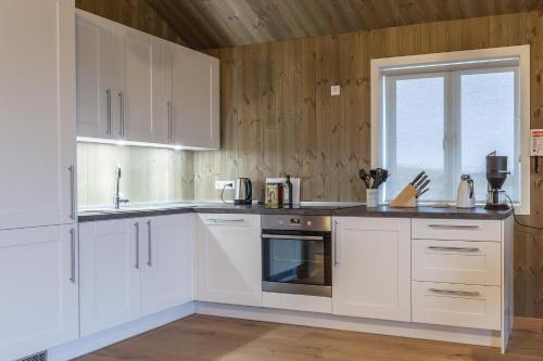 Una cocina o zona de cocina en Kornhóll