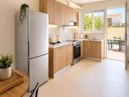Bright apartment with court yard and swimming pool