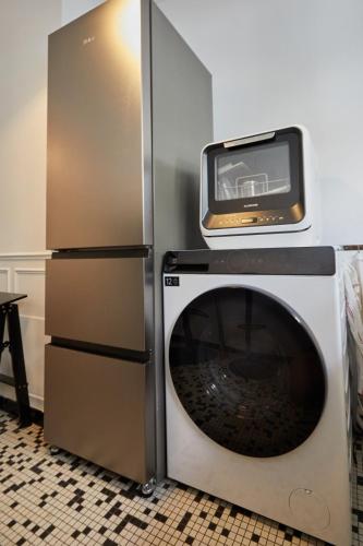 Cinema studio with projector screen near Vincennes