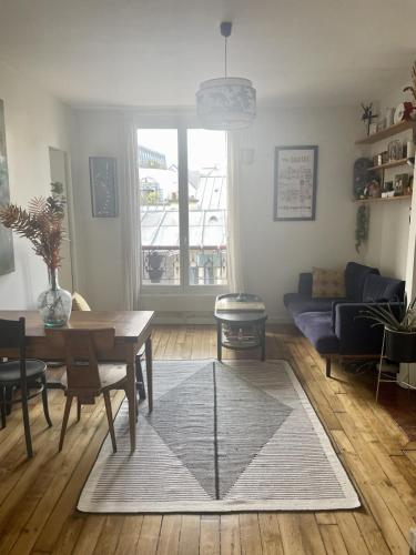 Parisian apartment on courtyard