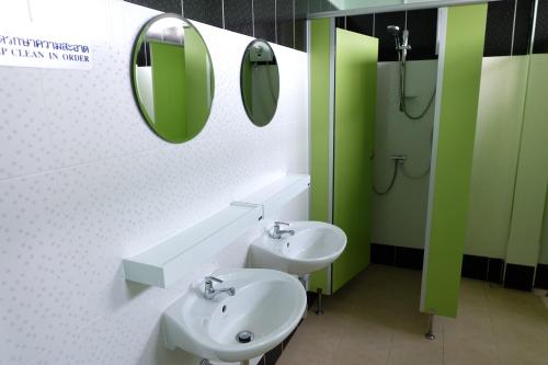 Vannituba majutusasutuses Mahannop Hostel