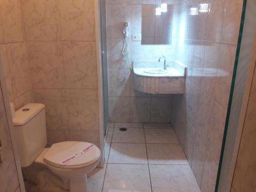 Et badeværelse på Motel Sedução