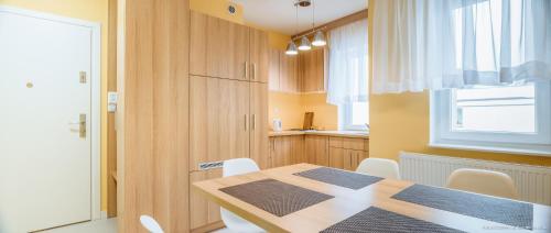 Posteľ alebo postele v izbe v ubytovaní Apartament Posejdon Kołobrzeg