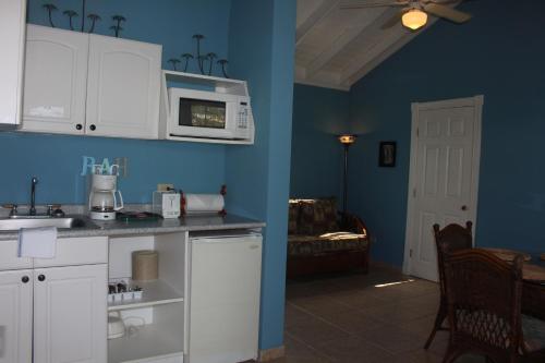 Kuchyň nebo kuchyňský kout v ubytování Hideaways Exuma