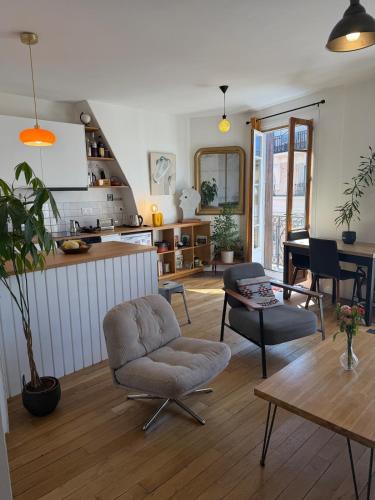 Appartement lumineux à 5 minutes des Buttes-Chaumont