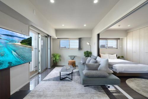 Newly built 70m spacious 2LDK Maximum 5 people Free parking 3 minutes on foot to Uminosora Park