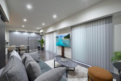 Newly built 70m spacious 2LDK Maximum 5 people Free parking 3 minutes on foot to Uminosora Park