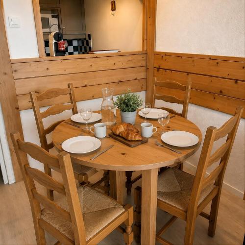Le Chamois 5E Balcon panoramique MontBlanc avec parking gratuit