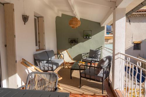 Deux chambres avec terrasse dans le centre ville d'Aix en Provence