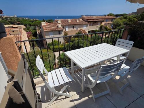 Appartement 3 pièces climatisé avec piscine, 6 pers, Sainte-Maxime
