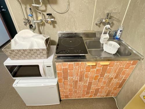Room 303 Aruter Hotel Sapporo 10-minute walk from Sapporo Station Retro Japandi Room - Vacation STAY 18864