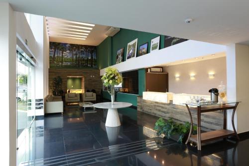 A cozinha ou cozinha compacta de Uchôa Teresina Hotel