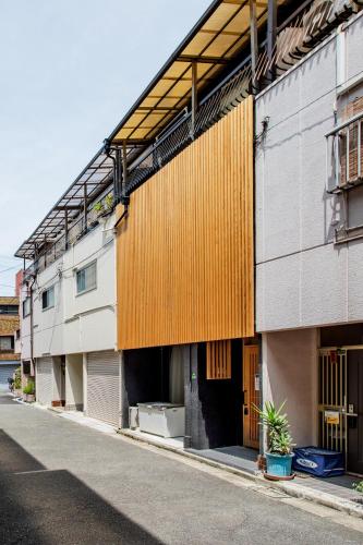 New! Japanese-Style Private House 浪花町 天満駅徒歩3分 心斎橋直通 くつろぎテラス付き 最大6名
