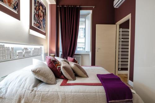 Ένα ή περισσότερα κρεβάτια σε δωμάτιο στο Apart Hotel Torino