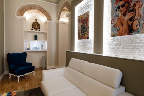 Χώρος καθιστικού στο Apart Hotel Torino