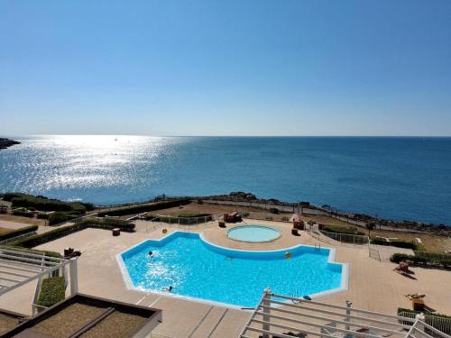 L'Horizon Bleu, Superbe Vue Mer, Piscine, Parking, Climatisation