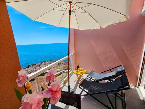L'Horizon Bleu, Superbe Vue Mer, Piscine, Parking, Climatisation