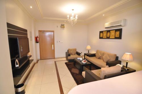Χώρος καθιστικού στο Nelover Al Riyadh - Ar Rawdah - Serviced Apartments